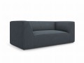 Sofa Ruby 2-osobowa niebieska sztruks