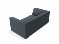 Sofa Ruby 2-osobowa niebieska sztruks