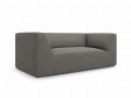 Sofa Ruby 2-osobowa szara sztruks