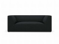 Sofa Ruby 2-osobowa czarna sztruks