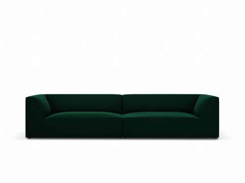 Sofa Ruby 4-osobowa butelkowa zieleń aksamit