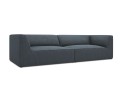 Sofa Ruby 4-osobowa niebieska sztruks