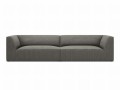Sofa Ruby 4-osobowa szara sztruks