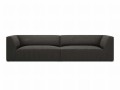 Sofa Ruby 4-osobowa szara sztruks