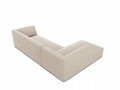 Sofa narożna Ruby beżowy aksamit
