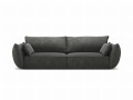 Sofa Vanda 3-osobowa ciemno szary szenil