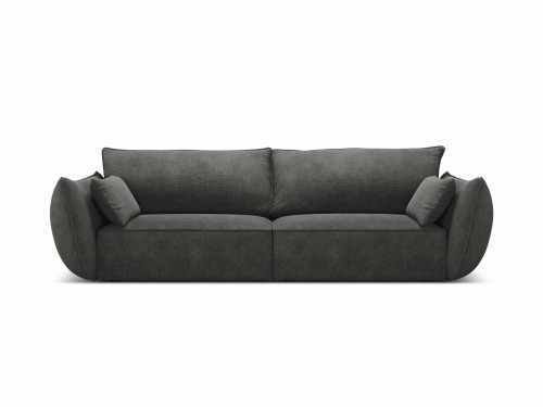 Sofa Vanda 3-osobowa ciemno szary szenil