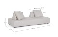 Sofa ogrodowa Piper Sand