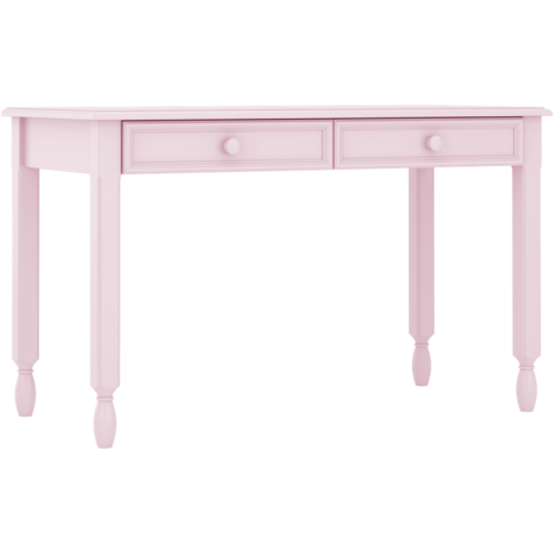 Biurko Sofi z szufladami różowe