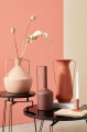 Duży wazon Pink Amphora z metalu