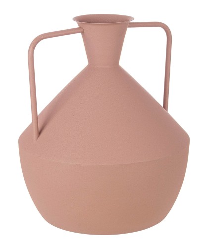Duży wazon Pink Amphora z metalu