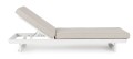 Leżak ogrodowy Infinity biały