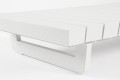 Ogrodowy stolik kawowy Infinity biały