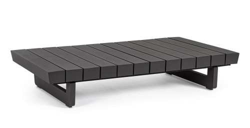 Ogrodowy stolik kawowy Infinity czarny