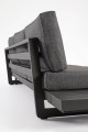Sofa narożna ogrodowa Infinity czarna