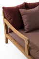 Orientalna ogrodowa leżanka Bali Wine 2 w 1