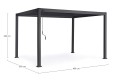 Pergola ogrodowa Ocean Charc 3x4