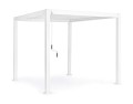 Biała pergola ogrodowa Ocean 3x3