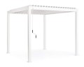 Biała pergola ogrodowa Ocean 3x3
