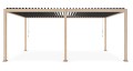 Pergola ogrodowa Ocean Premium drewniany efekt 3,6x6