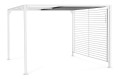 Biała pergola ogrodowa Noah 3x3,6