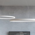 Lampa wisząca RIO RING ⌀78 biała