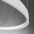 Lampa wisząca RIO RING ⌀78 biała