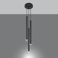 Lampa wisząca PASTELO 3P czarna