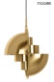 Lampa wisząca Varia złota Moosee