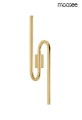 Kinkiet Macaroon złoty Moosee