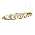 Lampa wisząca  LEHDET zlota