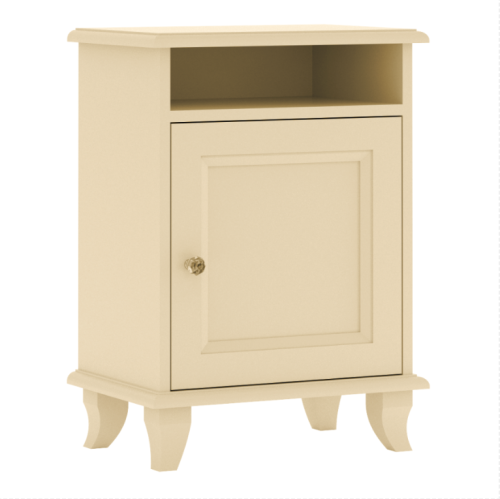 Szafka nocna Charlotte kremowa