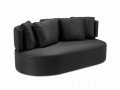 3-osobowa sofa ogrodowa Barts ciemna