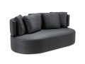 3-osobowa sofa ogrodowa Barts ciemno szara