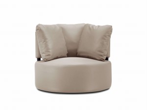 Fotel ogrodowy Barts beżowy