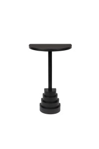 Stolik ścienny LINA czarny