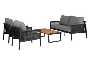 Sydney komplet kawowy antracyt