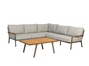 Zestaw ogrodowy Orlando drewno tekowe