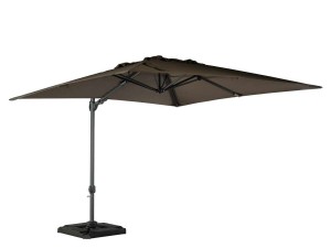 Roma parasol kwadrat 3x3 taupe