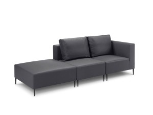 Sofa do ogrodu Fiji szara