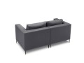 Sofa ogrodowa 2-osobowa Fiji szara