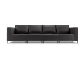 Sofa ogrodowa 4-osobowa Fiji ciemna