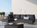 Sofa panoramiczna ogrodowa Fiji ciemna