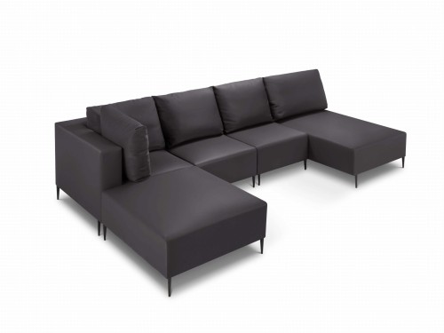 Sofa panoramiczna ogrodowa Fiji ciemna