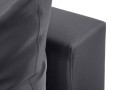 Sofa panoramiczna ogrodowa Fiji szara