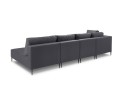Sofa panoramiczna ogrodowa Fiji szara