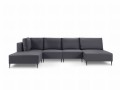 Sofa panoramiczna ogrodowa Fiji szara