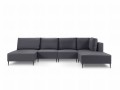 Sofa panoramiczna ogrodowa Fiji szara