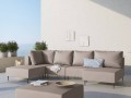 Sofa panoramiczna ogrodowa Fiji beżowa