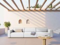 4-osobowa sofa ogrodowa Maui szara